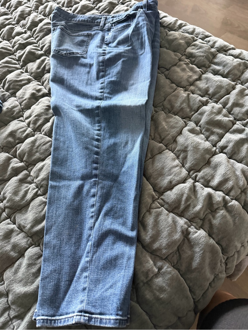Talbots Light Blue barely boot Women's Jeans